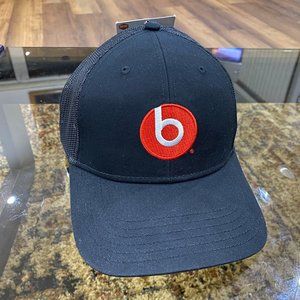 NWT Beats By Dre Chino Twill Trucker Mesh Hat Cap